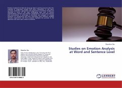 Studies on Emotion Analysis at Word and Sentence Level - Das, Dipankar