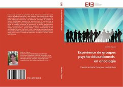 Cover Expérience de groupes psycho-éducationnels en oncologie