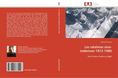 Les relations sino-indiennes 1972-1988 - Bossard, Sébastien