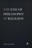 The End of Philosophy of Religion