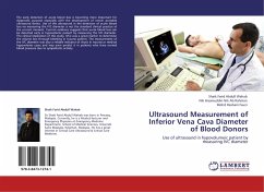 Ultrasound Measurement of Inferior Vena Cava Diameter of Blood Donors
