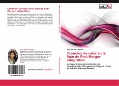 Creación de valor en la fase de Post Merger Integration - Martinez Méndez, Aline