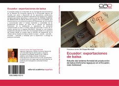 Ecuador: exportaciones de balsa - Del Cioppo Morstadt, Francisco Javier