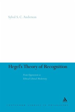 Hegel's Theory of Recognition - Anderson, Sybol S. C.; Sybol S. C. Anderson Hegel's Theory of Recognition - Anderson, Sybol S. C.; Sybol S. C. Anderson