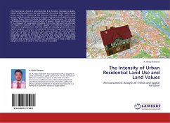 The Intensity of Urban Residential Land Use and Land Values