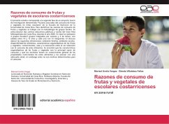 Razones de consumo de frutas y vegetales de escolares costarricenses - Ureña Vargas, Marisol;Villalobos Fallas, Glenda