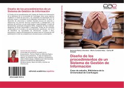 Diseño de los procedimientos de un Sistema de Gestión de Información - Nuñez Chaviano, Quirenia;Curbelo Hdez, Mario;Cañedo, Carlos M