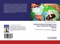 Antimicrobial Activities from Some Selected Medicinal Plants