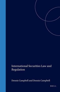 International Securities Law and Regulation - Campbell, Dennis; Solomon, Robert