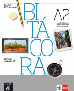 Cover Lehrbuch A2, m. Audio-CD / Bitácora