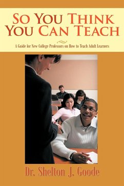 So You Think You Can Teach