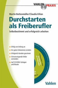 Durchstarten als Freiberufler, m. CD-ROM - Buttenmüller, Martin;Kilian, Claudia