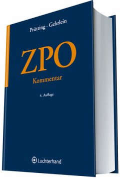 ZPO Kommentar - Prütting, Hanns und Markus Gehrlein