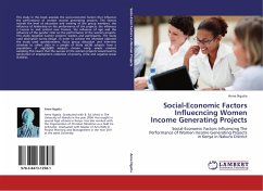 Social-Economic Factors Influecncing Women Income Generating Projects