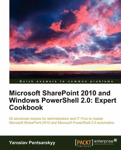 Microsoft Sharepoint 2010 and Windows Powershell 2.0 - Pentsarskyy, Yaroslav