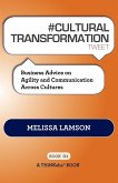 # CULTURAL TRANSFORMATION tweet Book01