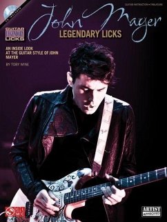 John Mayer Legendary Licks Book/Online Audio - Wine, Toby