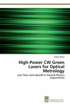 High-Power CW Green Lasers for Optical Metrology - Meier, Tobias