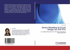 Device Modeling & Circuit Design for ZTO TFTs