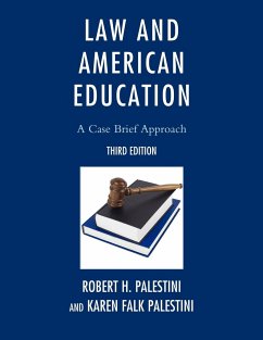 Law and American Education - Palestini, Robert; Falk, Karen Palestini