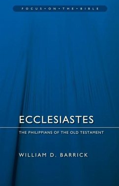 Ecclesiastes - Barrick, William D