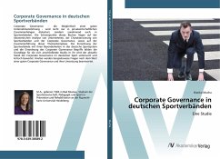 Corporate Governance in deutschen Sportverbänden