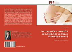 Les conventions maternité de substitution en France et au Royaume Uni - Charrière, Camille