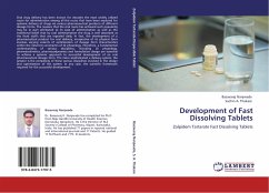 Development of Fast Dissolving Tablets - Nanjwade, Basavaraj;Thakare, Sachin A.