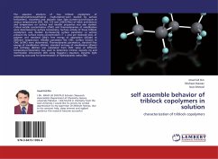 self assemble behavior of triblock copolymers in solution