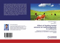 Effect of feeding herbal extracts on methanogenesis in ruminants