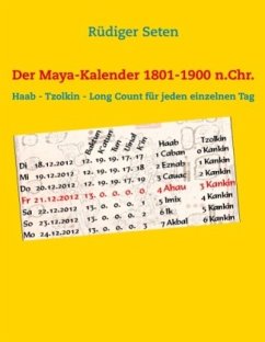 Der Maya-Kalender 1801-1900 n.Chr. - Seten, Rüdiger