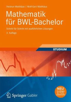 Mathematik für BWL-Bachelor - Matthäus, Heidrun; Matthäus, Wolf-Gert