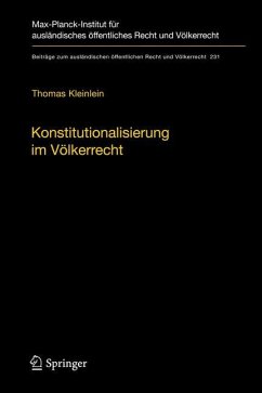 Konstitutionalisierung im Völkerrecht - Kleinlein, Thomas