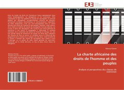 La Charte Africaine Des Droits de l'Homme Et Des Peuples - Drame, Mamour