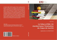 La Value at Risk: Un standard pour l¿évaluation du risque de marché - Zedek, Nadia