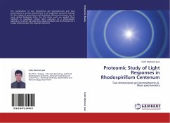Proteomic Study of Light Responses in Rhodospirillum Centenum - Ipek, Fatih Mehmet
