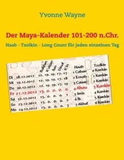 Der Maya-Kalender 101-200 n.Chr. - Wayne, Yvonne