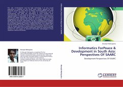 Informatics ForPeace & Development in South Asia: Perspectives Of SAARC