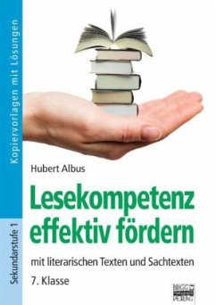 Cover Lesekompetenz effektiv fördern, 7. Klasse