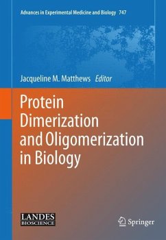 Protein Dimerization and Oligomerization in Biology