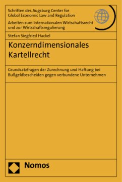 Konzerndimensionales Kartellrecht - Hackel, Stefan Siegfried