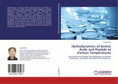 Hydrodynamics of Amino Acids and Peptide at Various Temperatures