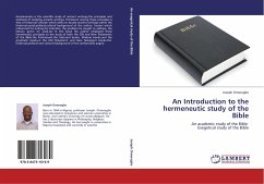 An Introduction to the hermeneutic study of the Bible - Omoregbe, Joseph