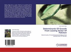 Determinants Of Growth From Leasing Sector Of Pakistan