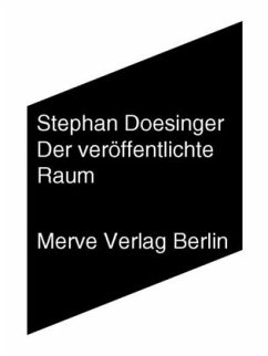 Der veröffentlichte Raum - Doesinger, Stephan