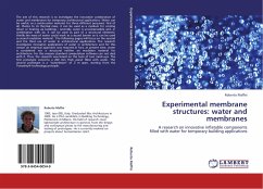 Experimental membrane structures: water and membranes - Maffei, Roberto