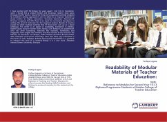 Readability of Modular Materials of Teacher Education: - Legese, Tesfaye