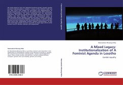 A Mixed Legacy: Institutionalization of A Feminist Agenda in Lesotho