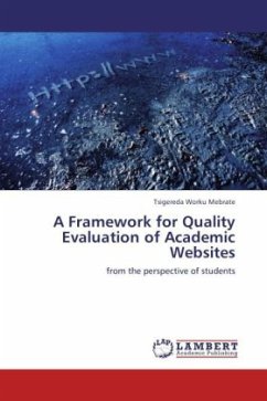 A Framework for Quality Evaluation of Academic Websites