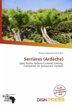 Cover Serrières (Ardèche)